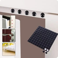 300pcs self adhesive bumpers furniture accessories cabinet rubber pads shock absorber buffer sticker door stops