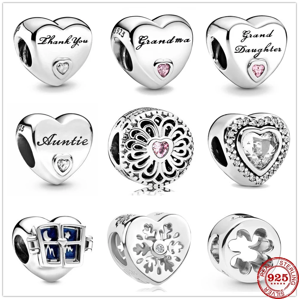 Бусина-Шарм Снежинка для браслета серебро 925 пробы |