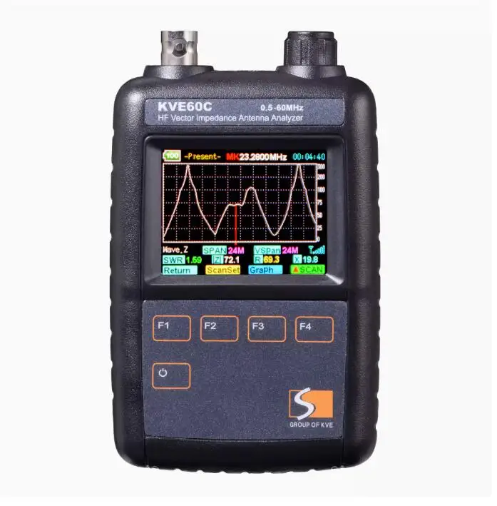 Антенна KVE60C 0 5-60 МГц HF ANT SWR Vetor анализатор сопротивления антенны