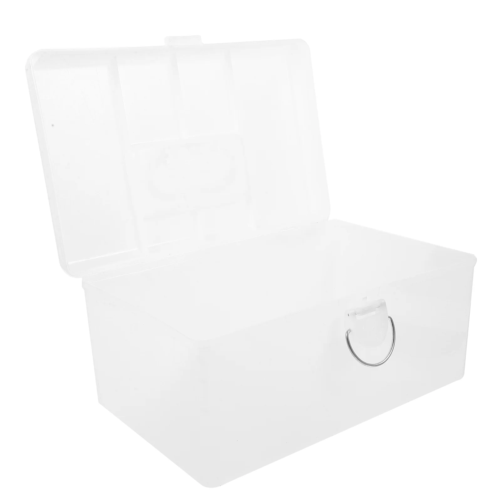 Ящик для хранения маджонга коробки большой емкости пластиковый держатель белый