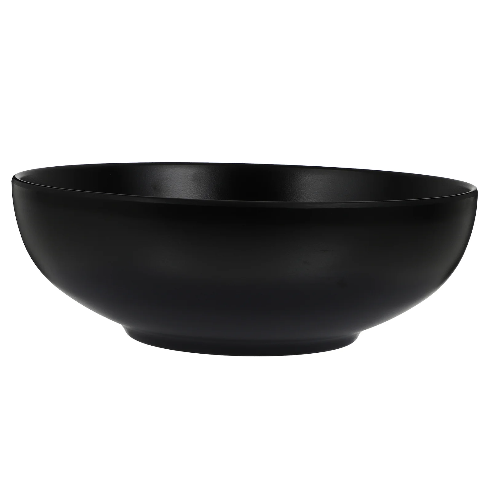 

Bowl Bowls Ramen Noodle Melamine Japanese Soup Container Serving Cereal Pho Ceramic Salad Large Tableware Chinese Mixing Black