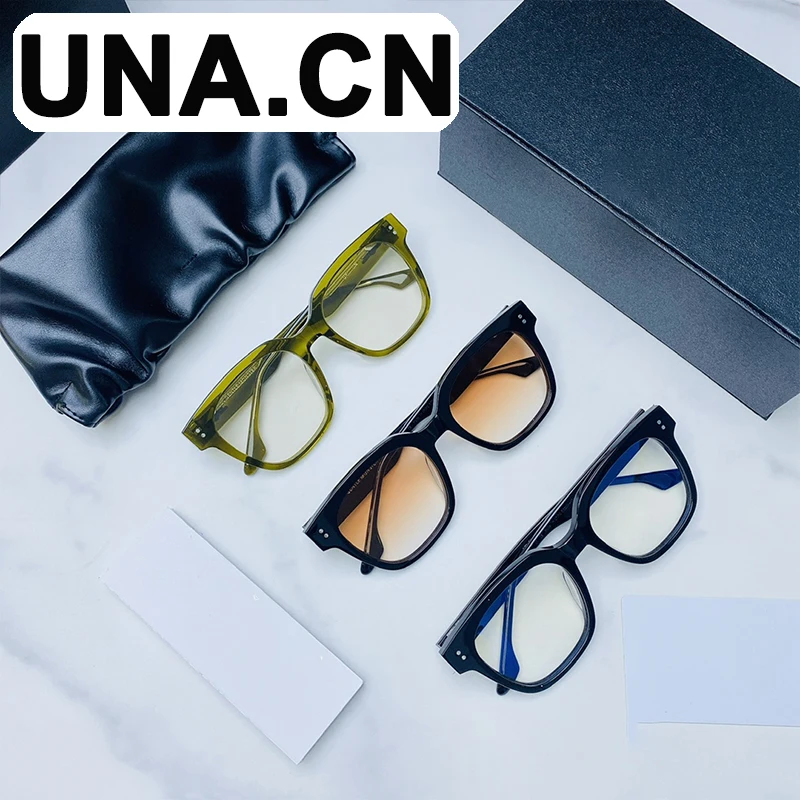 

Женские солнцезащитные очки UNA.CN GENTLE Y2K для мужчин, винтажные Роскошные брендовые Дизайнерские летние очки Uv400, модные корейские очки 2023