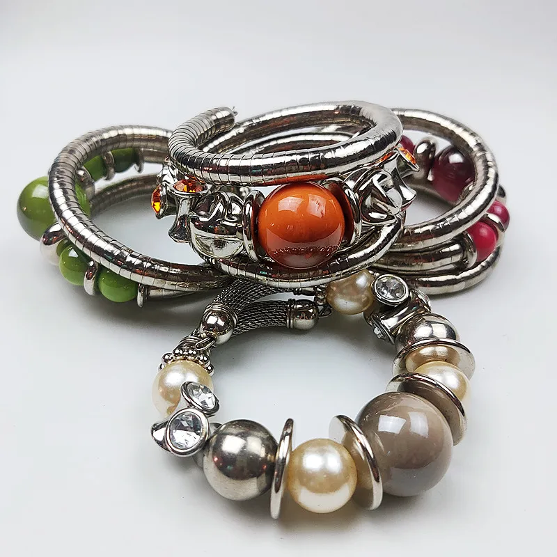 Новые браслеты браслет искусственная бусина из циркона - Цена: 93.19