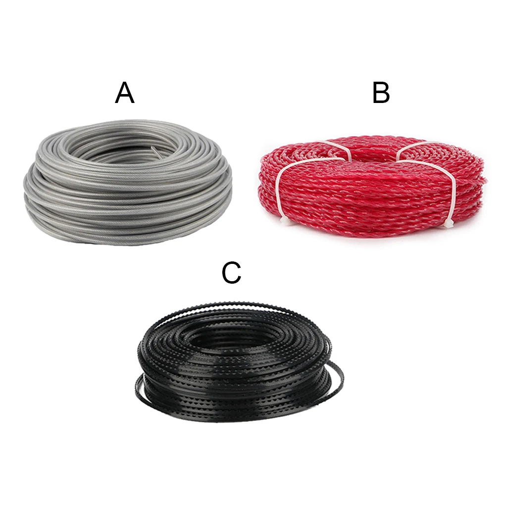 

Grasses Trimmer Line Replacement Strimmer String Lawnmower Cord Repair