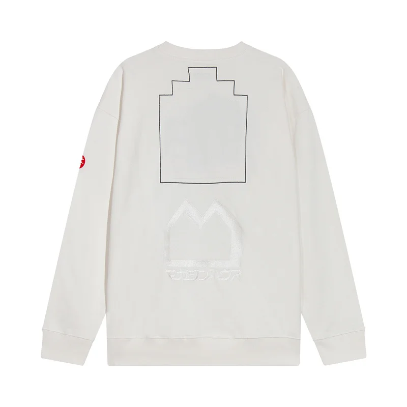 

White 23fw new hip-hop CAVEMPT C.E Sweatshirts Men Woman 1:1 Best Quality Hoodie CAV EMPT Crewneck