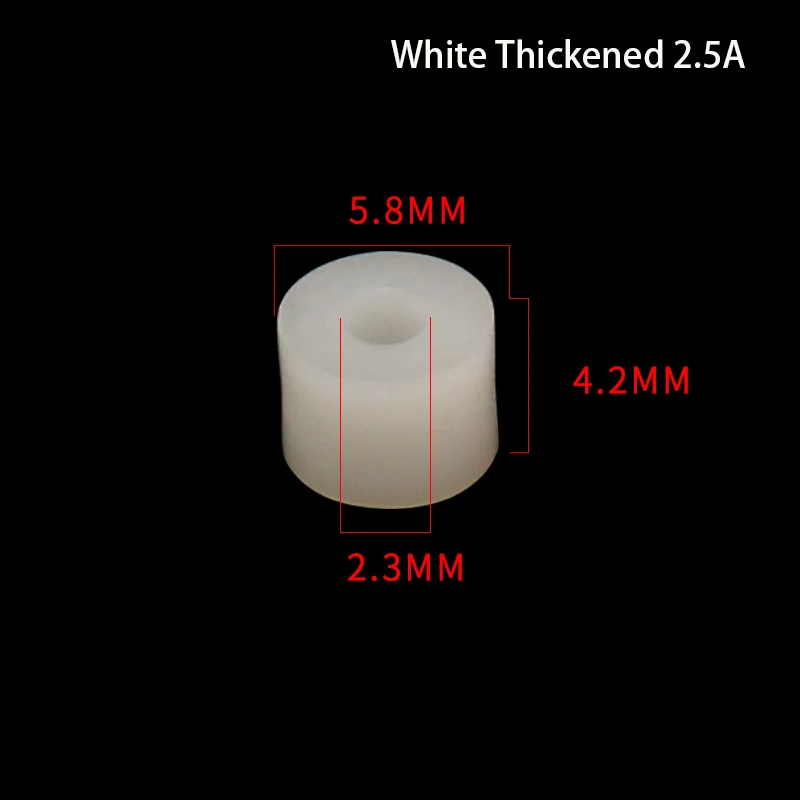 

Фиксированные пластиковые втулки вала 80 шт., 2/2.5/3 мм