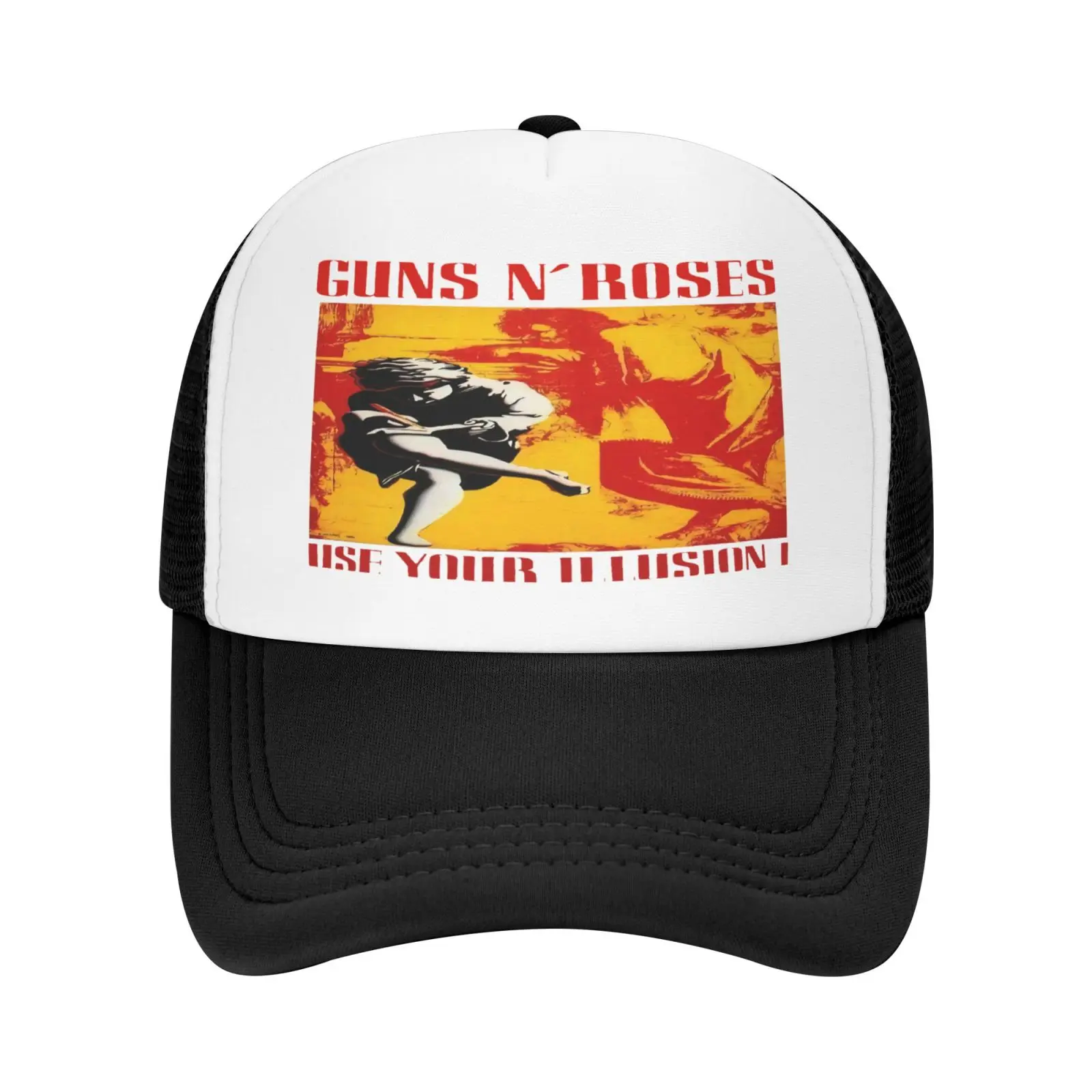 

Vtg Rare 90S Gunsnroses Use Your Cap Summer Fishing Cowboy Hat Balaclava Man Man Hat Balaclava Balaclava Beret Man Custom Logo