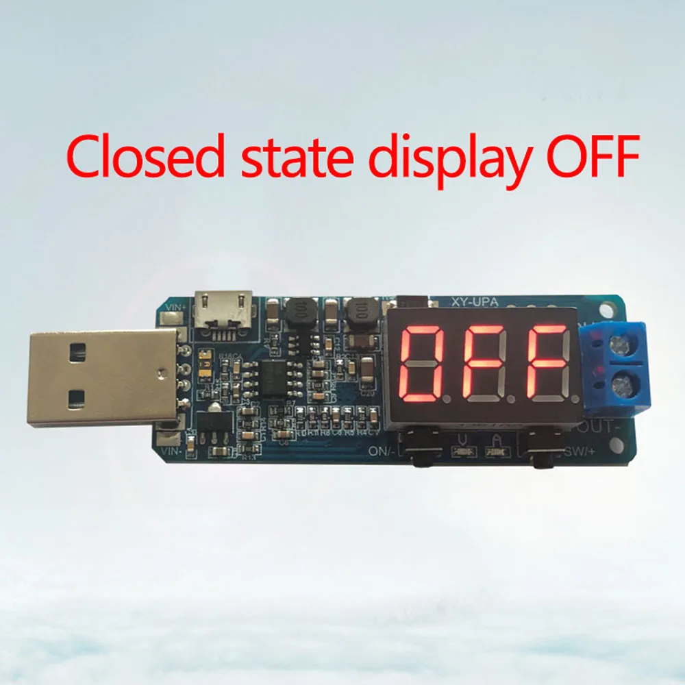 Регулируемый понижающий преобразователь для USB-источника питания