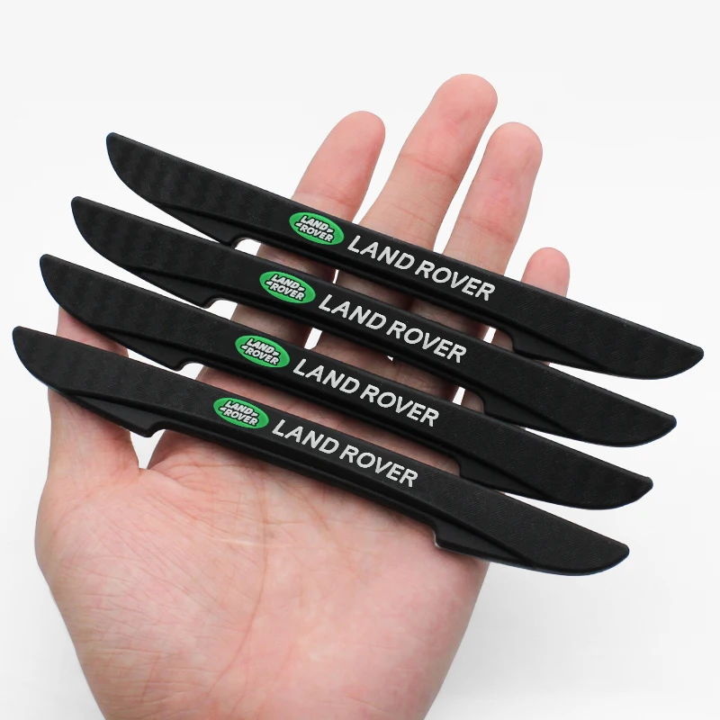 4 шт. защитные наклейки на края двери автомобиля, защита от столкновений, полоса для Land Rover 3 4 2 Range Rover Evoque Velar RC Defender L405