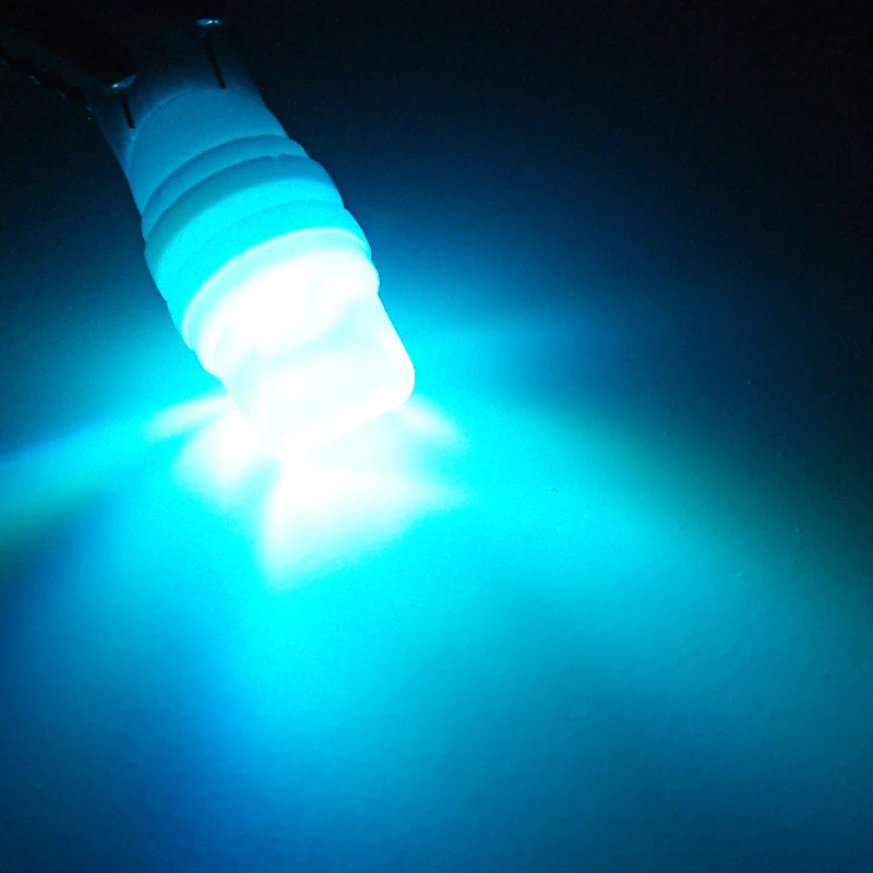 

10 шт. T10 светодиодные лампы W5W керамические 3D клиновые габаритные лампы Canbus для чтения купола t10 194 168 светодиодные лампы номерного знака без ошибок