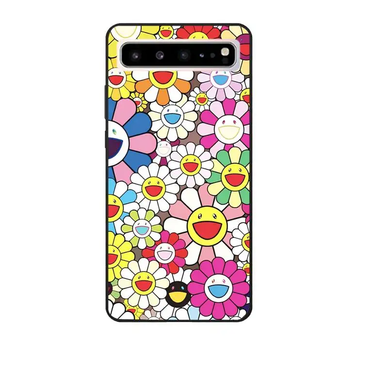 Чехол для телефона Murakami Takaka чехол Samsung A52 A50s A51 A72017 A72018 A62018 A50 черный мягкий