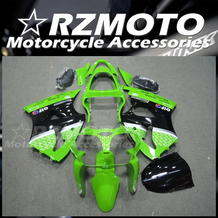 

Новый комплект обтекателей из АБС для Kawasaki Ninja ZX-6R ZX6R 636 JP 2000 2001 00 01 02, аксессуары для мотоциклов, зеленый корпус