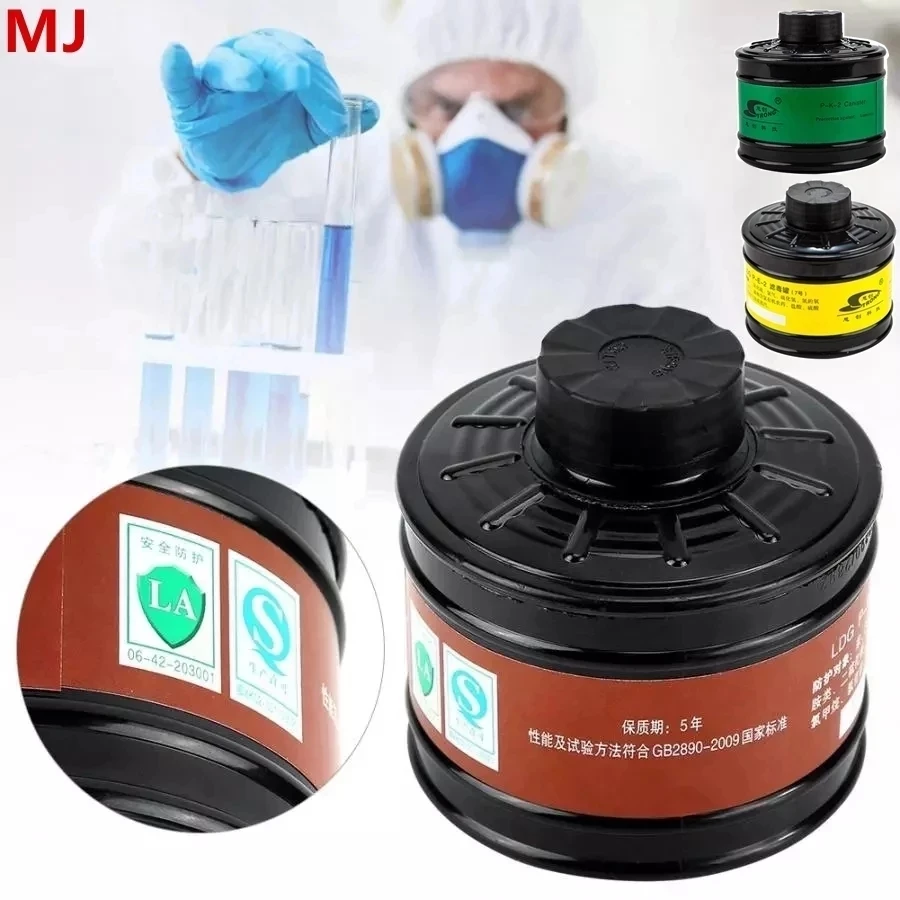 

ABS Gas Mask Filter 40mm Respirator Canister Practical Replacement Accessory toz maskesi