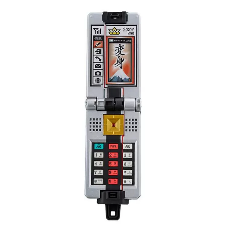 Фото В наличии Bandai Pb Me Samurai Sentai Shinkenger Calligraphy Phone Henshin Device - Bgm & Lines Косплей Опора Игрушка №5