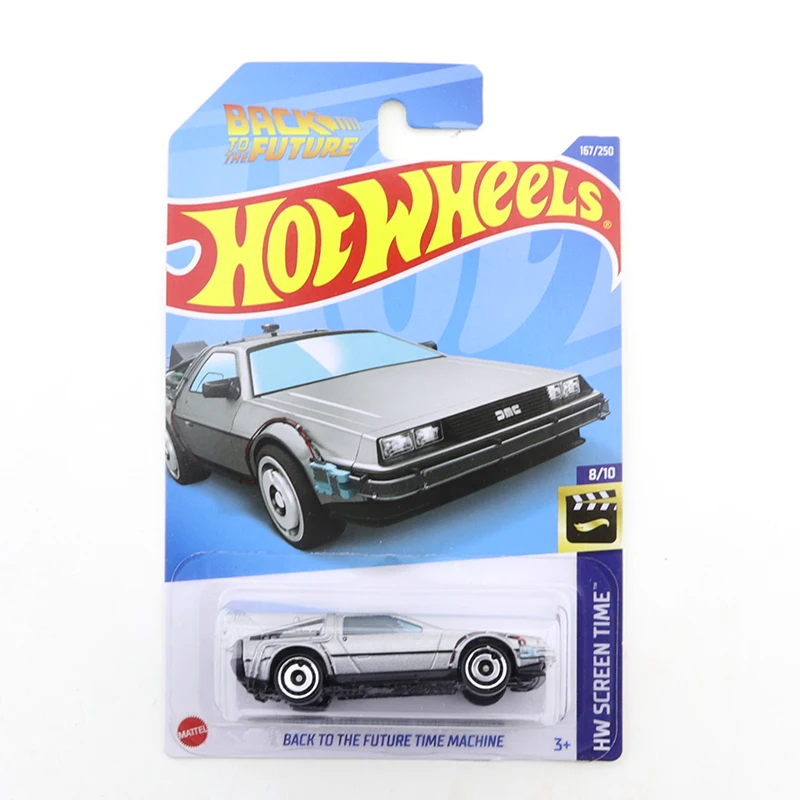 2022 H партия оригинальные Hot Wheels TESLA ROADSTER Назад в будущее машина времени модель