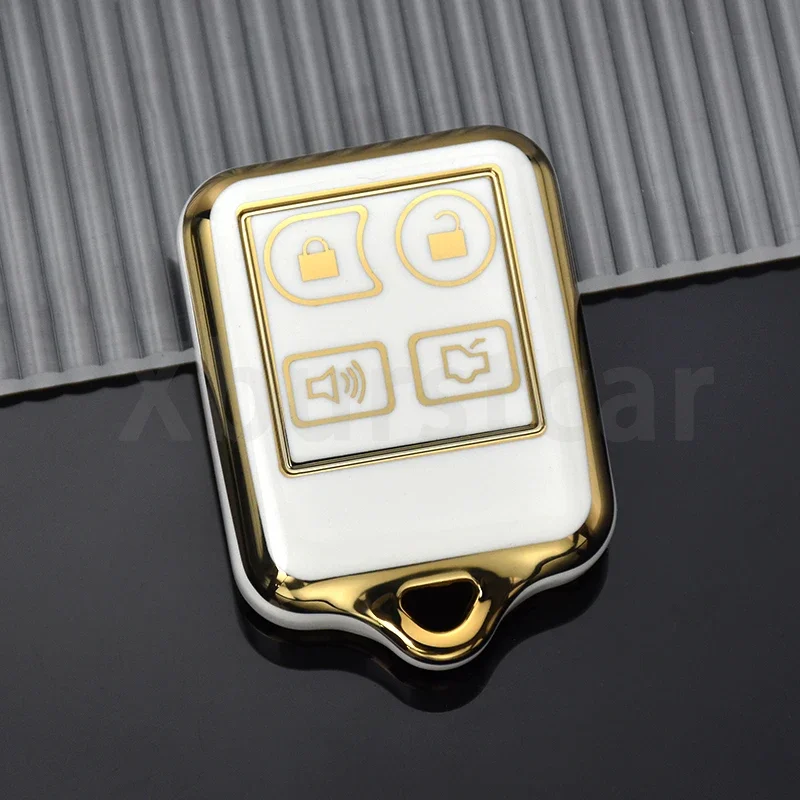 

3/4 кнопок для Ford Focus Freestye F150 F250 E150 Ranger Explorer Econoline Lincoln Mercury ТПУ Корпус брелок для ключей