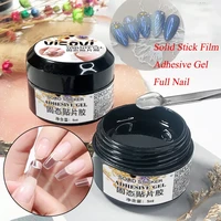 5ml solid nail adhesive gelnail flake companion nail geljelly state gel match sticky rhinestones gel clear