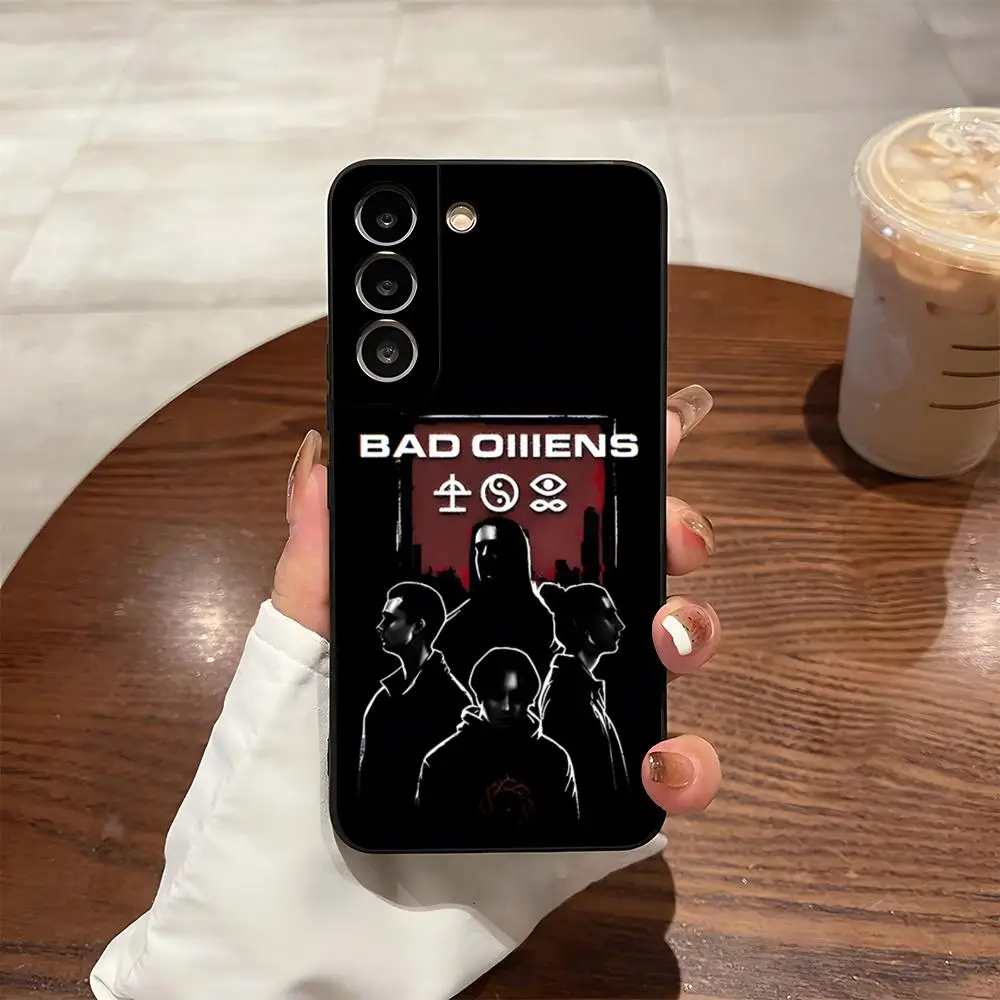Чехол для телефона Music Bad Omens S25 Ultra Samsung S24 Fe S23 S22 S20 S21 Plus A54 A34 A24 A53 A13 A16 Cover