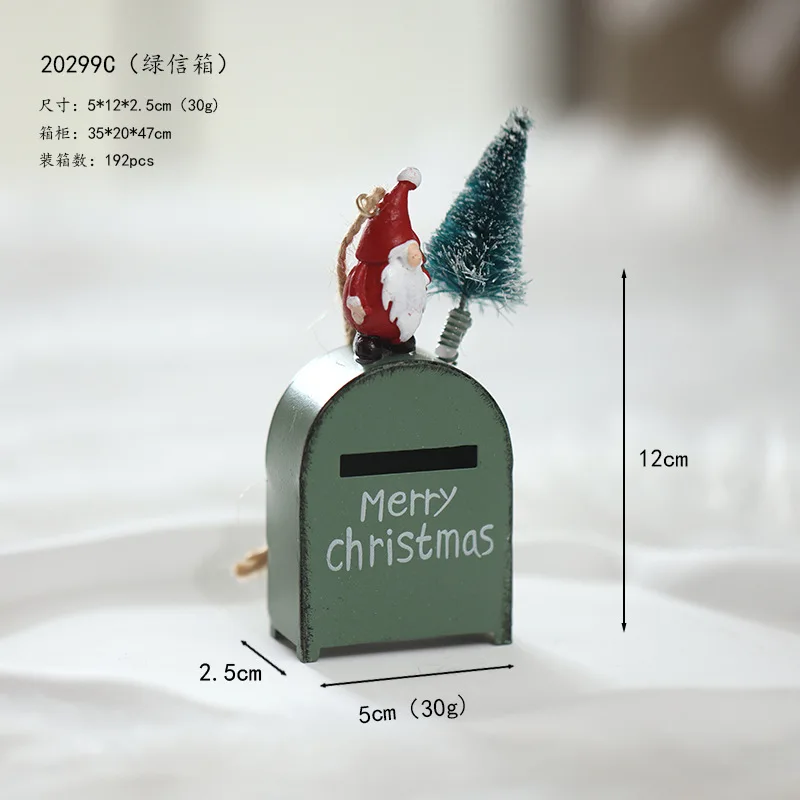 

Металлический почтовый ящик Санта-Клауса