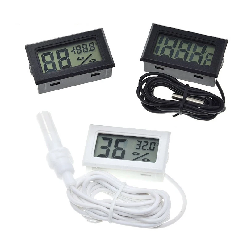 Цифровой мини-термометр с ЖК-дисплеем гигрометр обнаружение температуры и