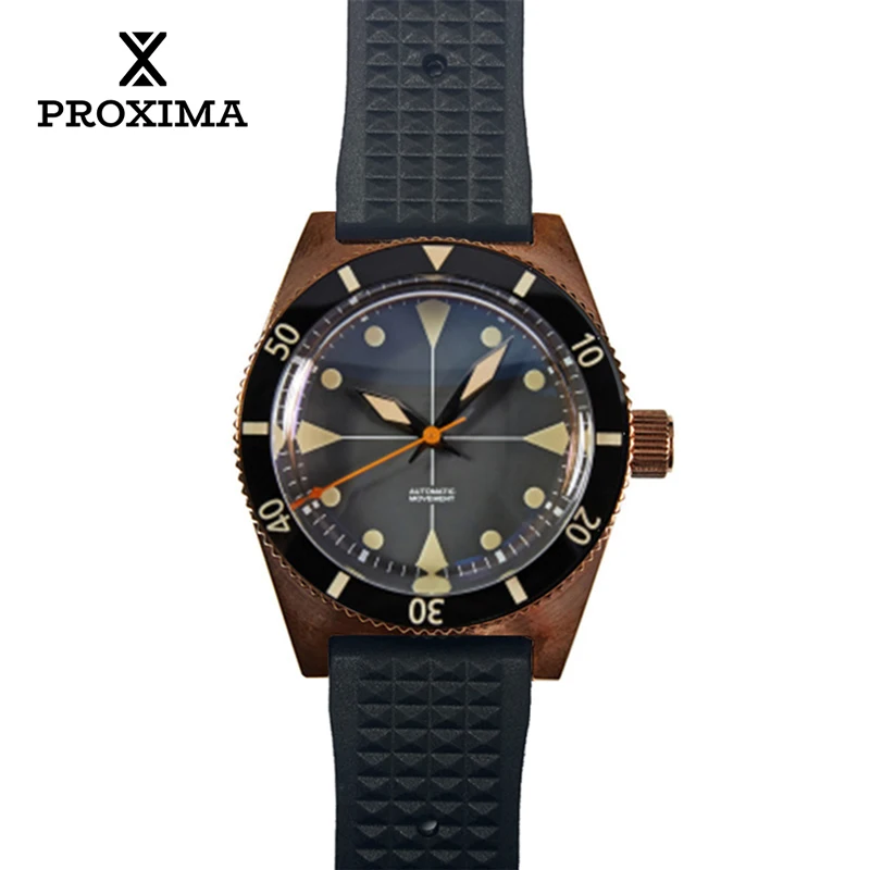 

Часы Подводные с серым циферблатом, водостойкие до 200 м