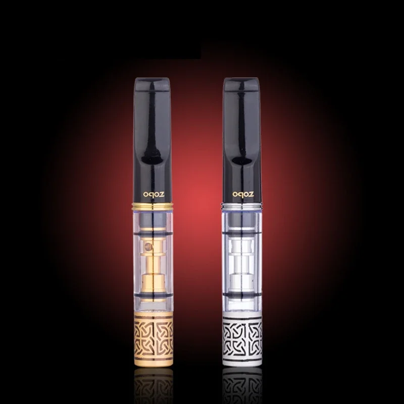 Uchwyt na papierosy Podwójny filtr cyrkulacyjny Zmywalny męski - czysty dym redukcja taru elegancki i stylowy