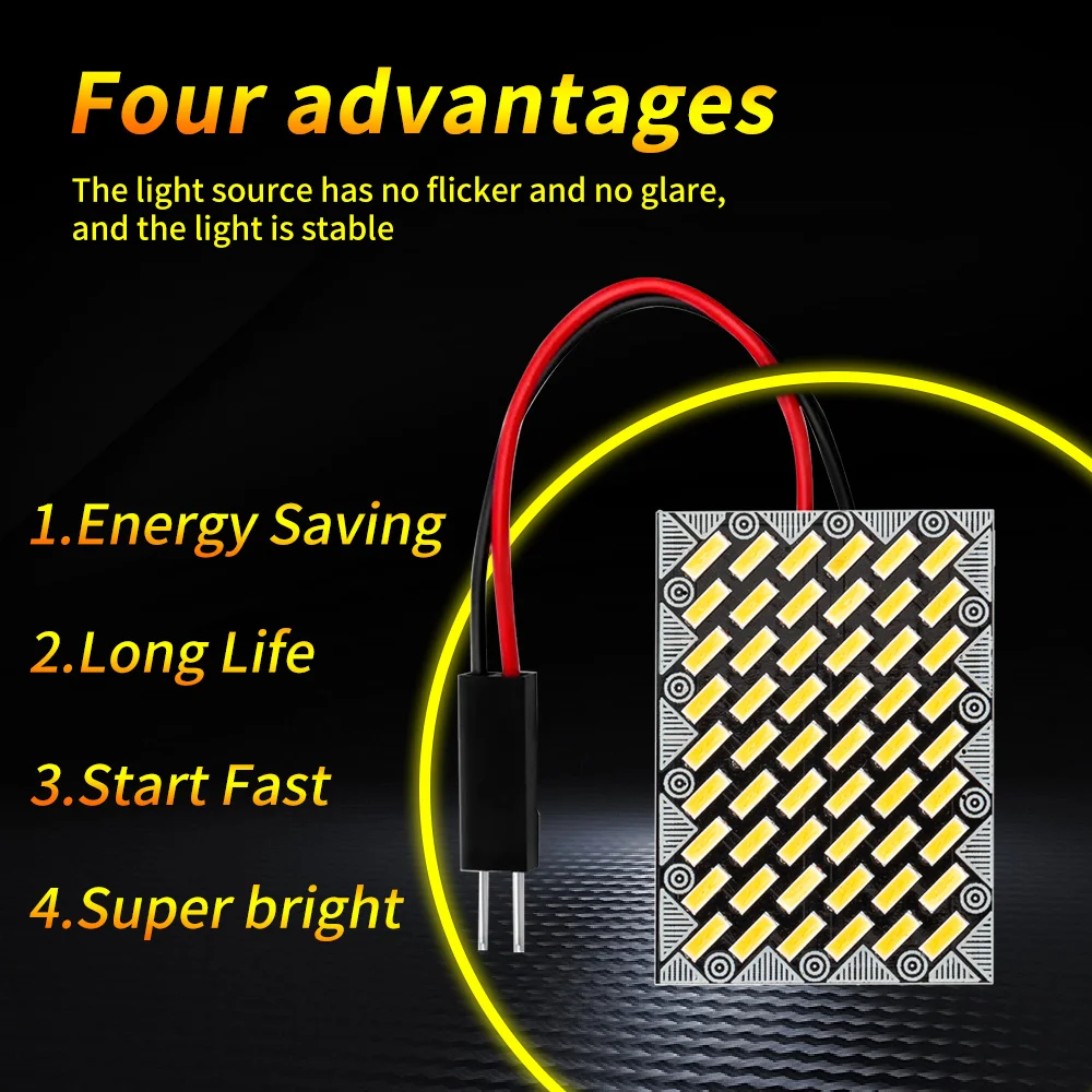 1 Шт. Универсальный Гирлянда C5W T10 BA9S Автомобильный Интерьер Лампа Для Чтения