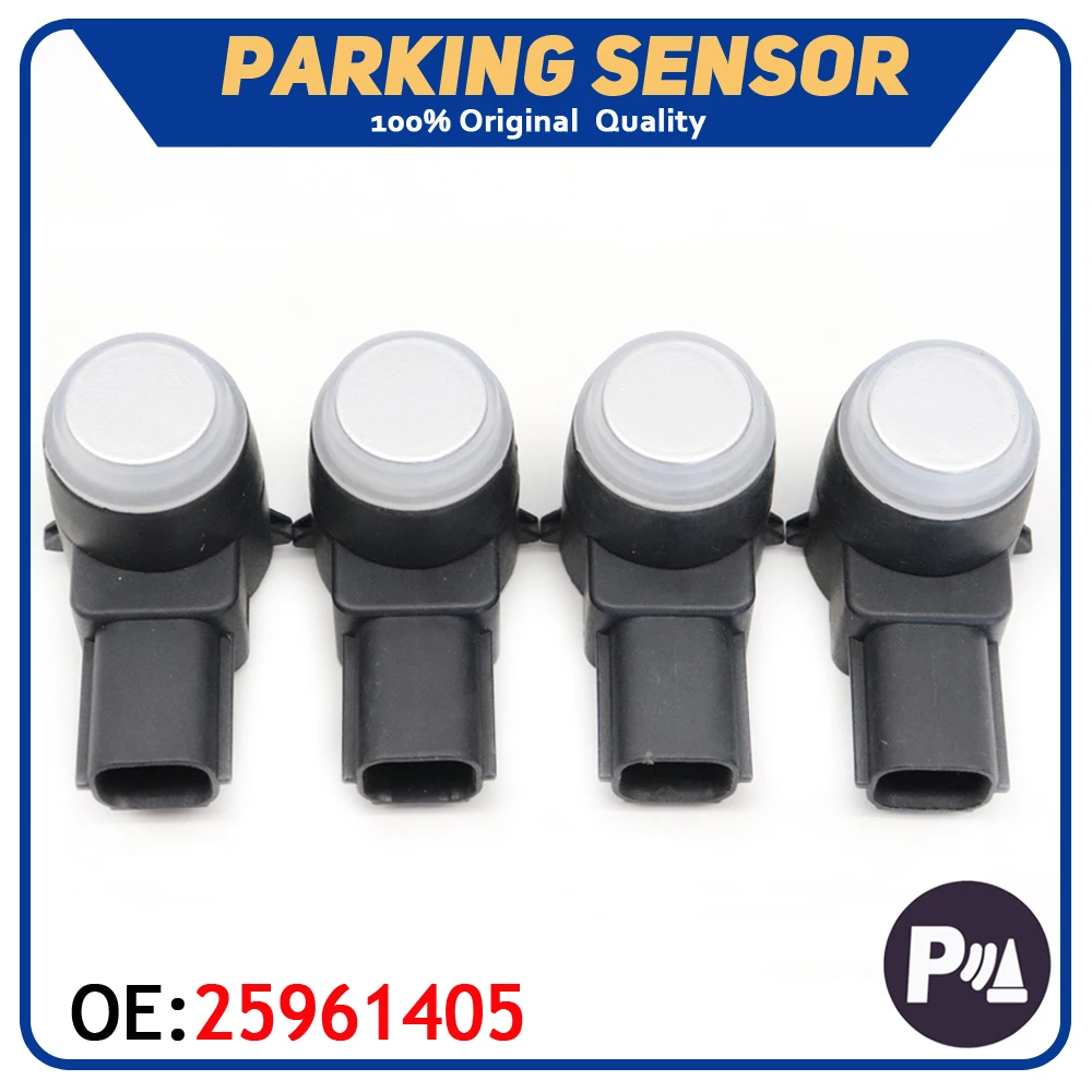 Sensor de aparcamiento de marcha atrás para coche Chevy, asistencia de parachoques PDC ultrasónico, distancia de marcha atrás, para GMC, Yukon, Sierra 25961405, 0263003924
