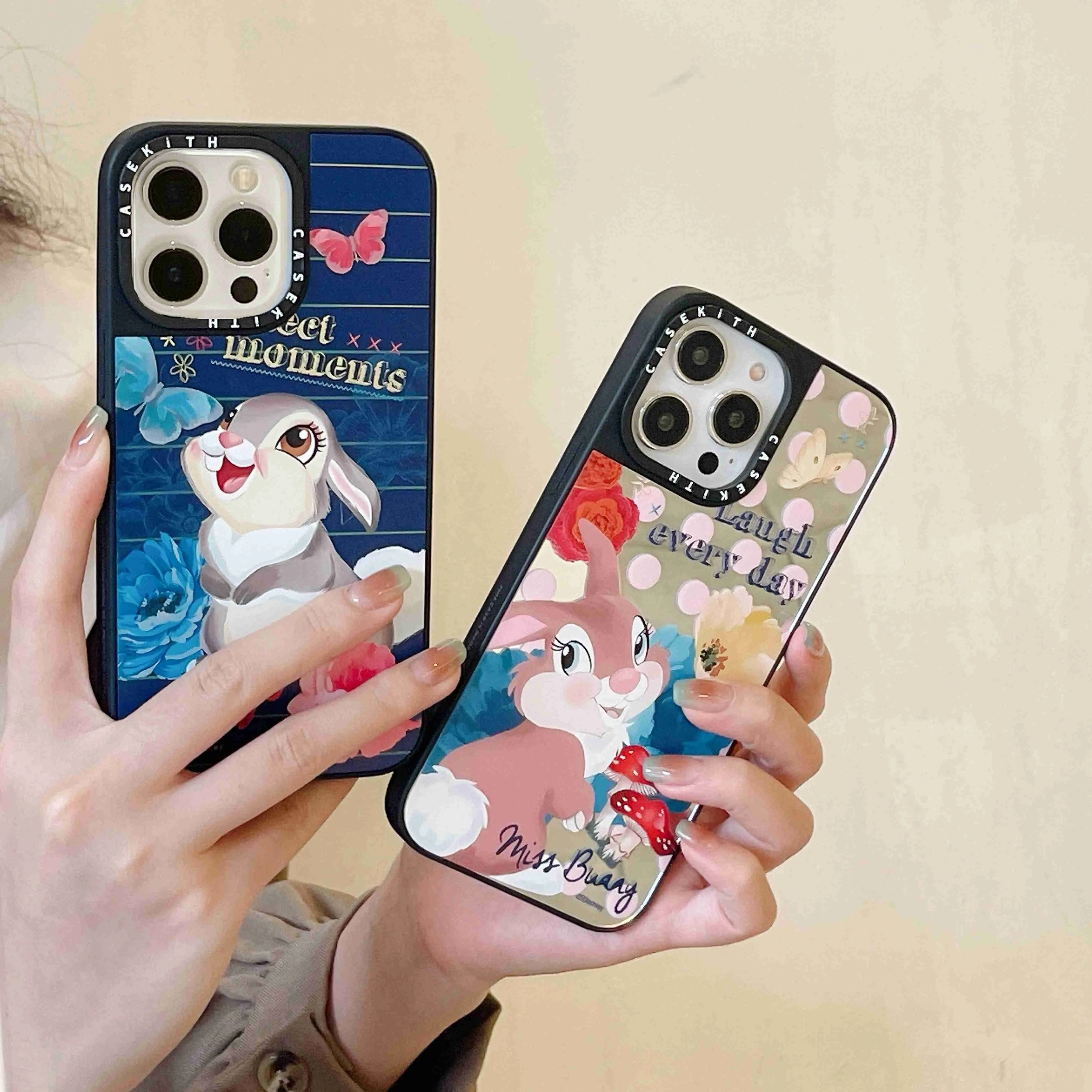 

CASETIFY cute rabbit cartoon Phone Cases For iPhone 14 13 12 11 Pro Max Back Cover