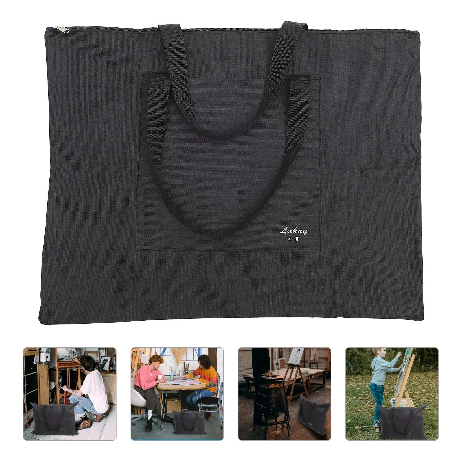 

Art Portfolio Drawing Case Painting Artist Folder Carrier Artworkboard Picture Carrying Storage Paper Supplies Tote Container