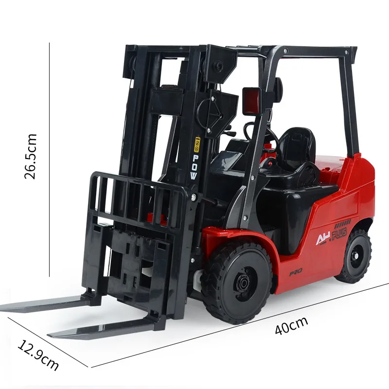 2023 Forklift Truck 1:8 RC Remote Control Present Toy Holiday Gift Auto Demonstration LED Light Engineering Car Educational Toys enlarge