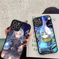 rimuru anime girl phone case matte transparent for iphone 7 8 11 12 13 plus mini x xs xr pro max cover