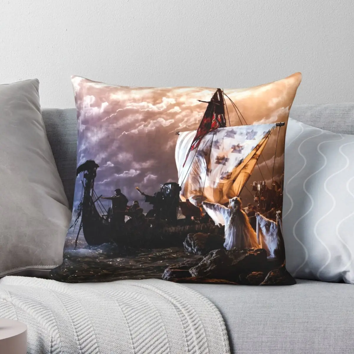 

AMERICA Square Pillowcase Polyester Linen Velvet Printed Zip Decor Pillow Case Sofa Seater Cushion Cover Wholesale