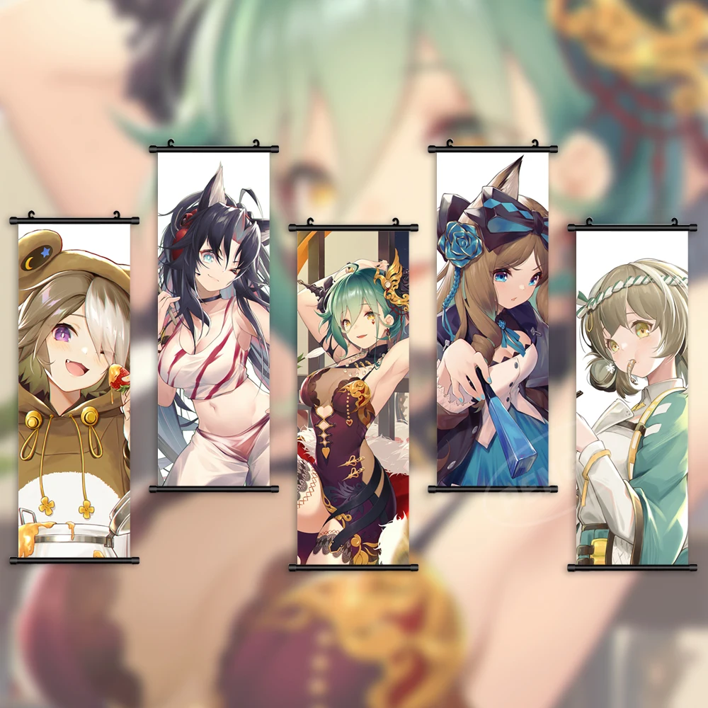 

Картина на холсте «Рыцари», настенная сузуран, настенная живопись, Висячие свитки, Амия, плакат, украшение для дома