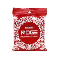 moge gr12 012 053 acoustic guitar strings pure copper hexagonal carbon steel core coating musical instruments accessories parts