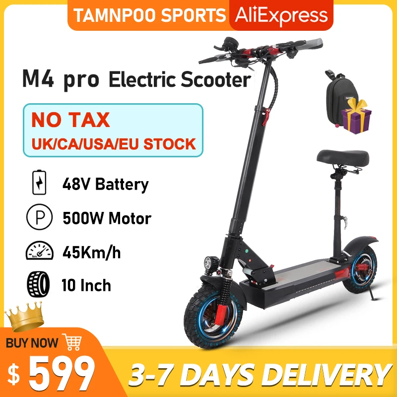

Electric Scooter Adult Foldable E Scooter 48V18AH 45KM/H Top Speed 60KM Range Powerful Electric Kick Scooter Off-Road Scooter
