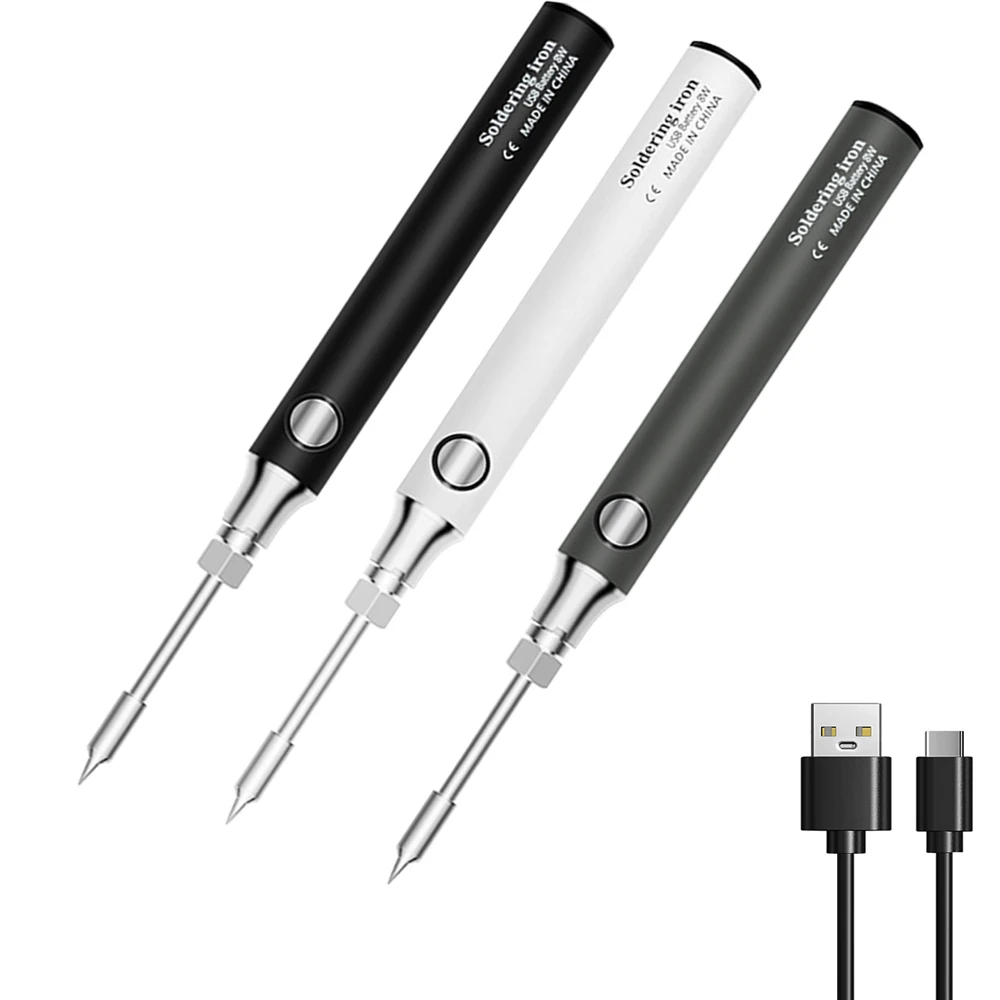 

Wireless Battery Iron Portable Fast Soldering Lithium Electric Tools Welding Solder Repair Charging Charging Iron