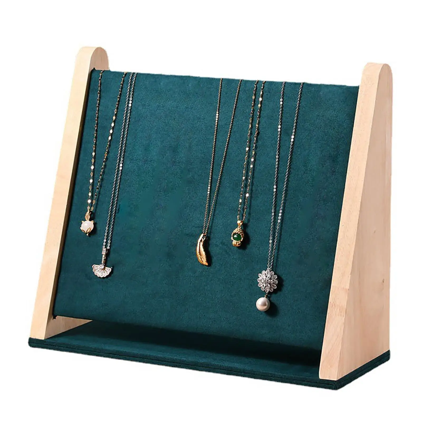 Jewelry Stand Rack Jewelry Holder Decor Packaging Case Portable PU Leather Earring Ring Necklace Jewellery Organizer Women Gifts