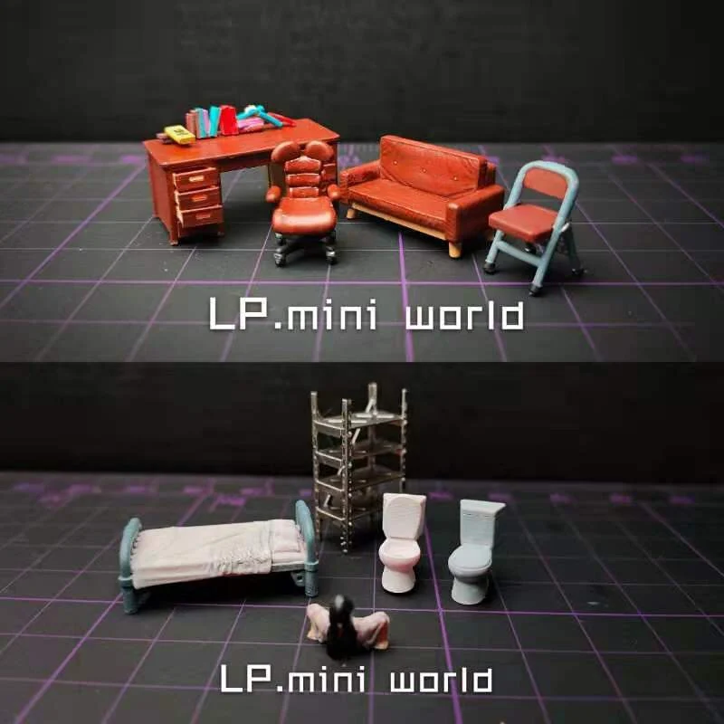 

1/64 Micro landscape shooting props model car model scene decoration