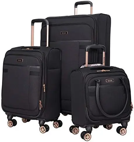 

Women's Hudson Softside Spinner Luggage, Heather Gray, 3-Piece Set (16/20/28)