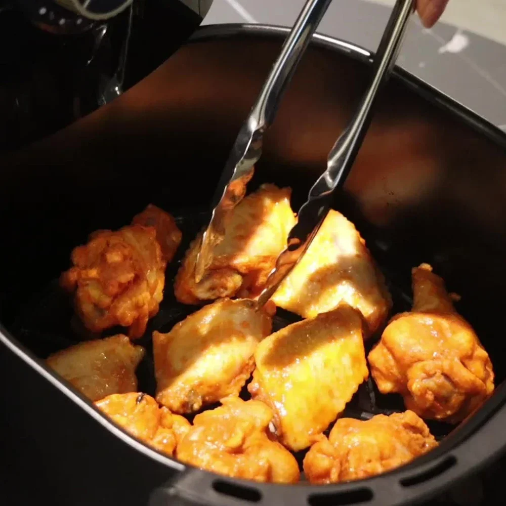 Бытовая духовка фритюрница большой емкости автоматическая антипригарная кухня