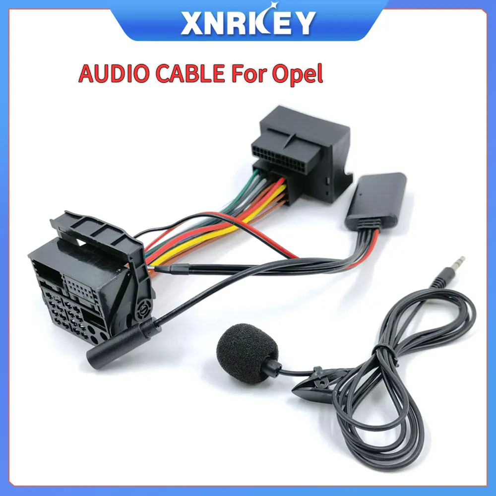 

XRNKEY2022 Новый Сменный полный 40-контактный разъем Bluetooth AUX кабель адаптер громкой связи для Opel GrudCD30 MP3 CD40 CD70 DVD90 MP3