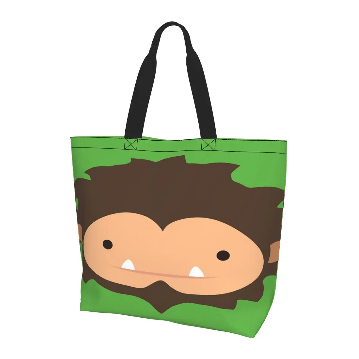 

Sneaky Sasquatch Big Head Shoulder Bag, Storage Bag Holiday Adult Daily Birthday Gift Multi-Style Pattern