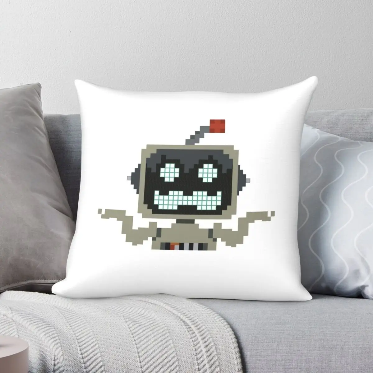 

Grumbot чехол для подушки из полиэстера и льна