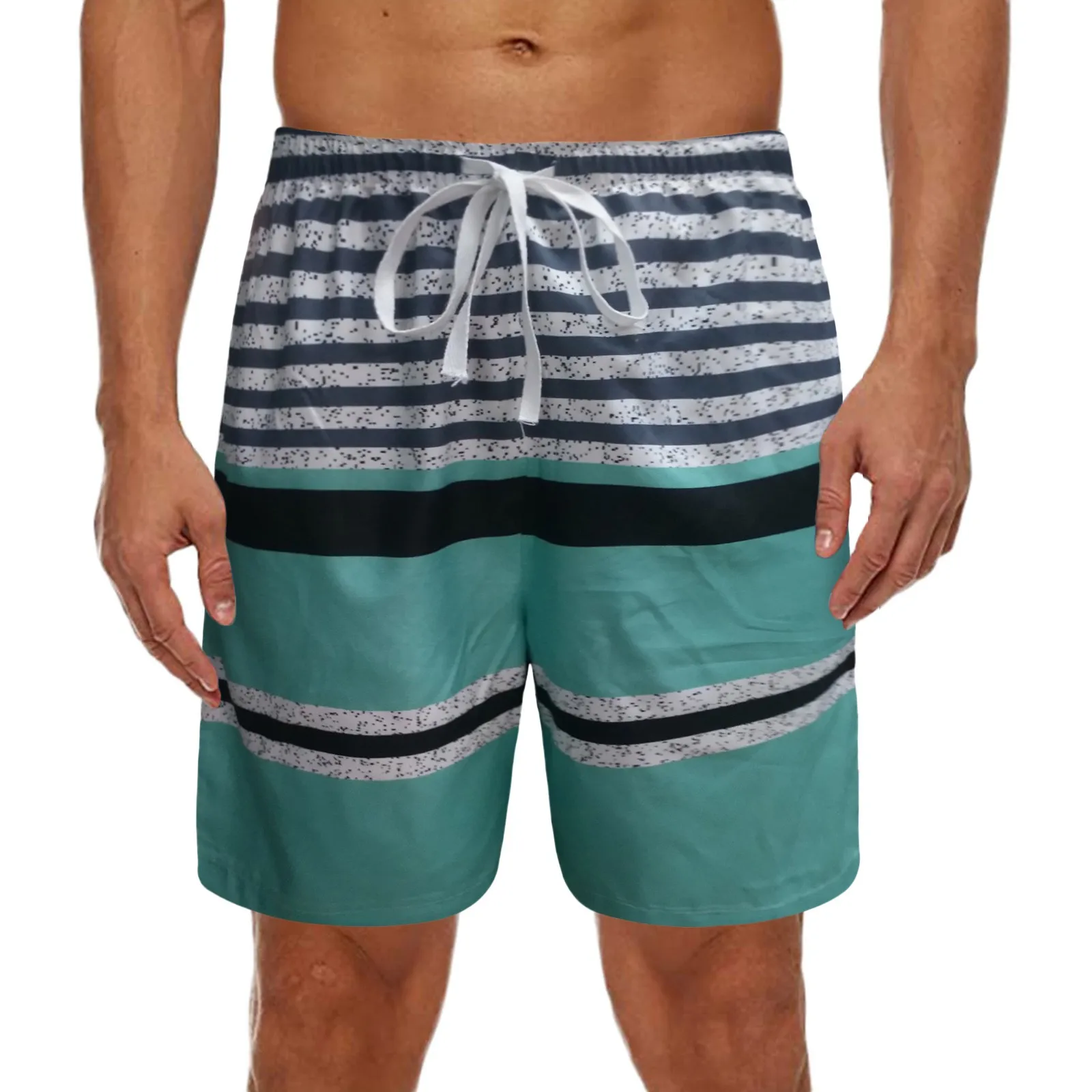 

Young Mens Swim Shirt Summer Surfing Shorts Sports Pants Men's Fitness Beach Quick-drying Men's Men Board Short Cool Shorts