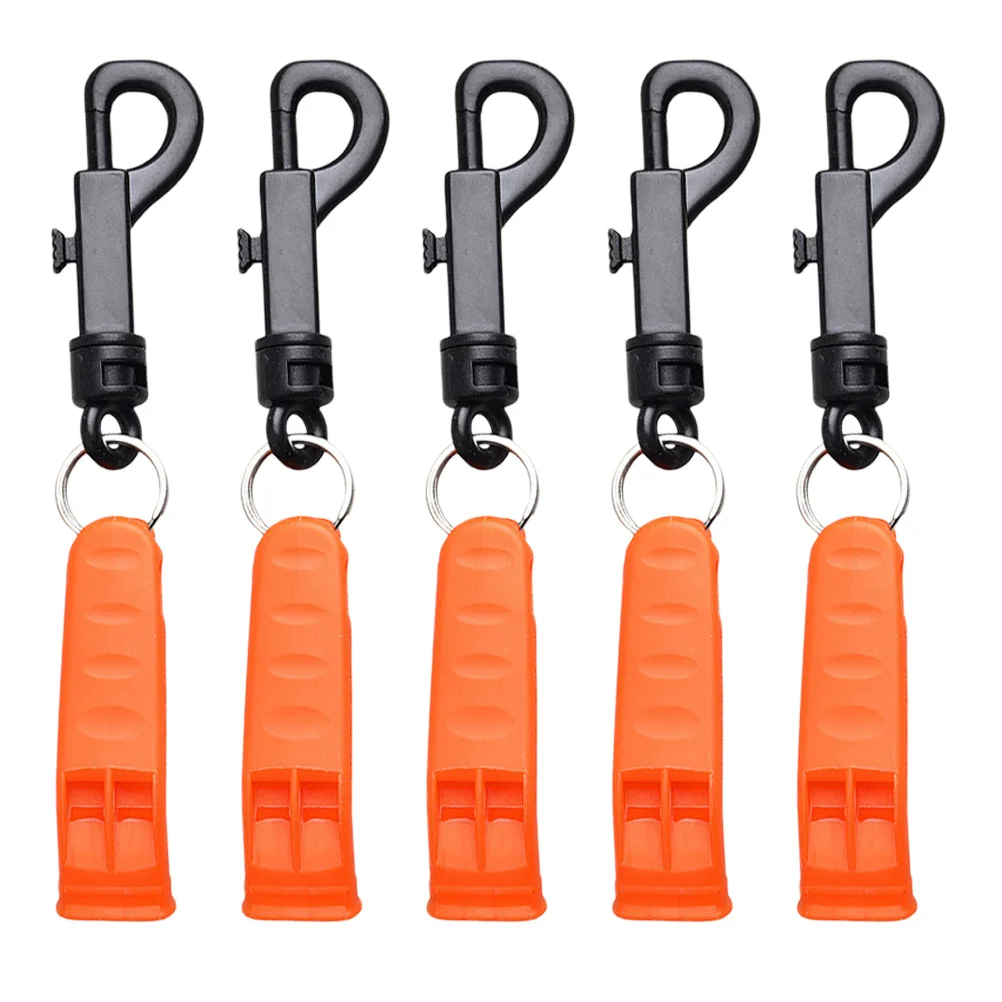 

Whistle Plastic Camping Emergency Survival Training Outdoor Keychain Party Clickers Dog Maker Noise Salvage Cheering Sports