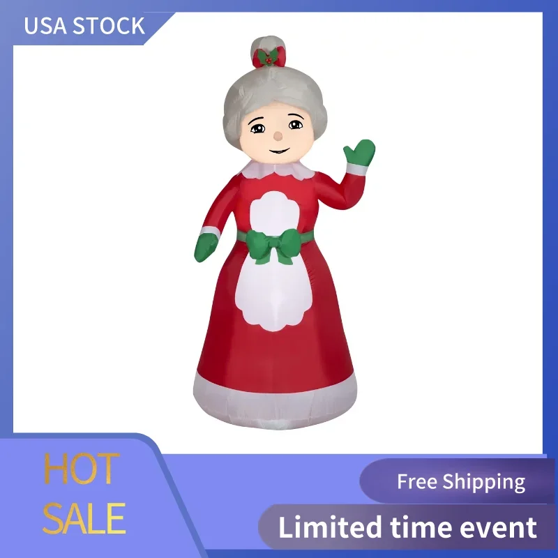 

Airblown Inflatables 7 Foot Christmas Mrs Claus