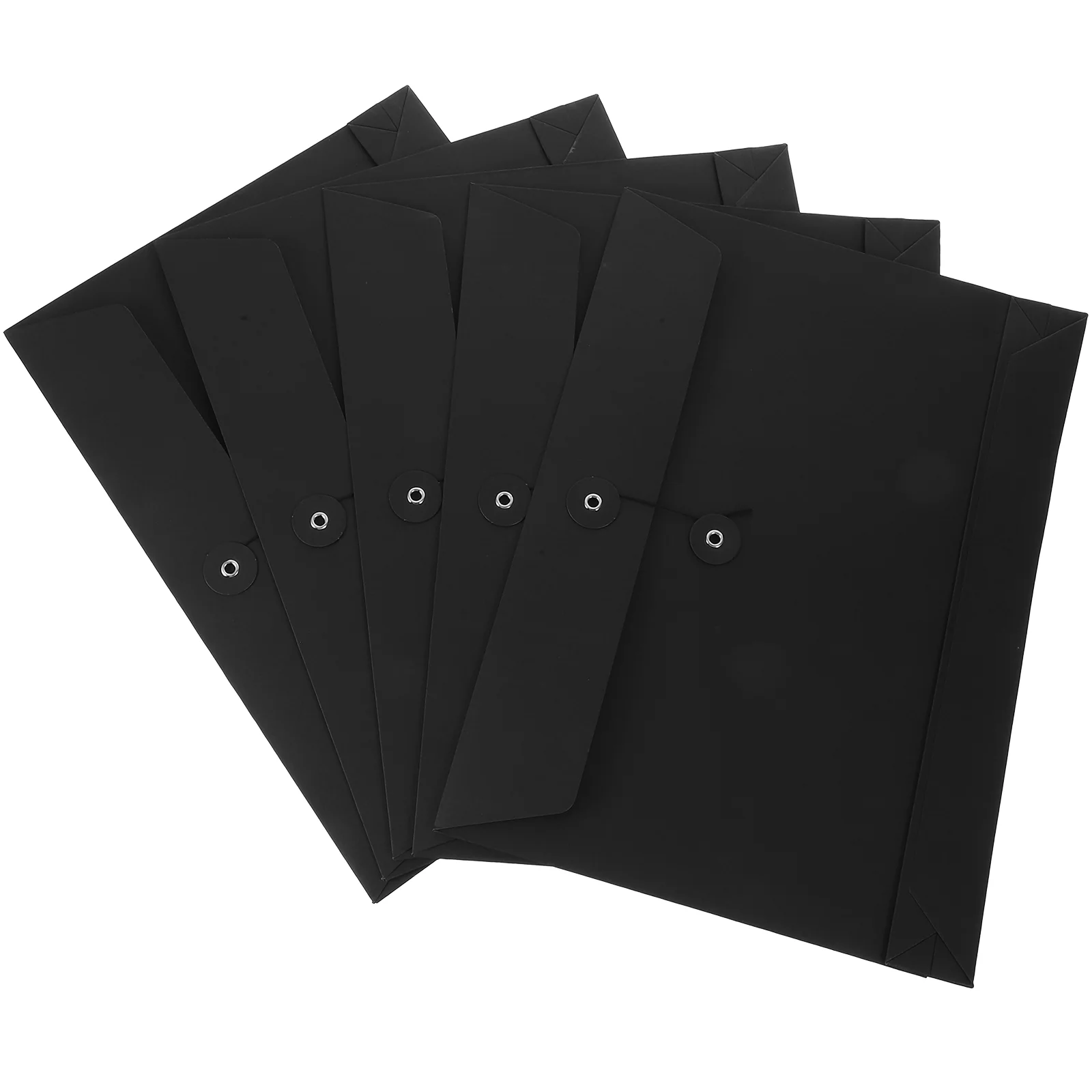 5 шт. крафт-бумажный пакет папка для файлов органайзер сумки хранения зажимы