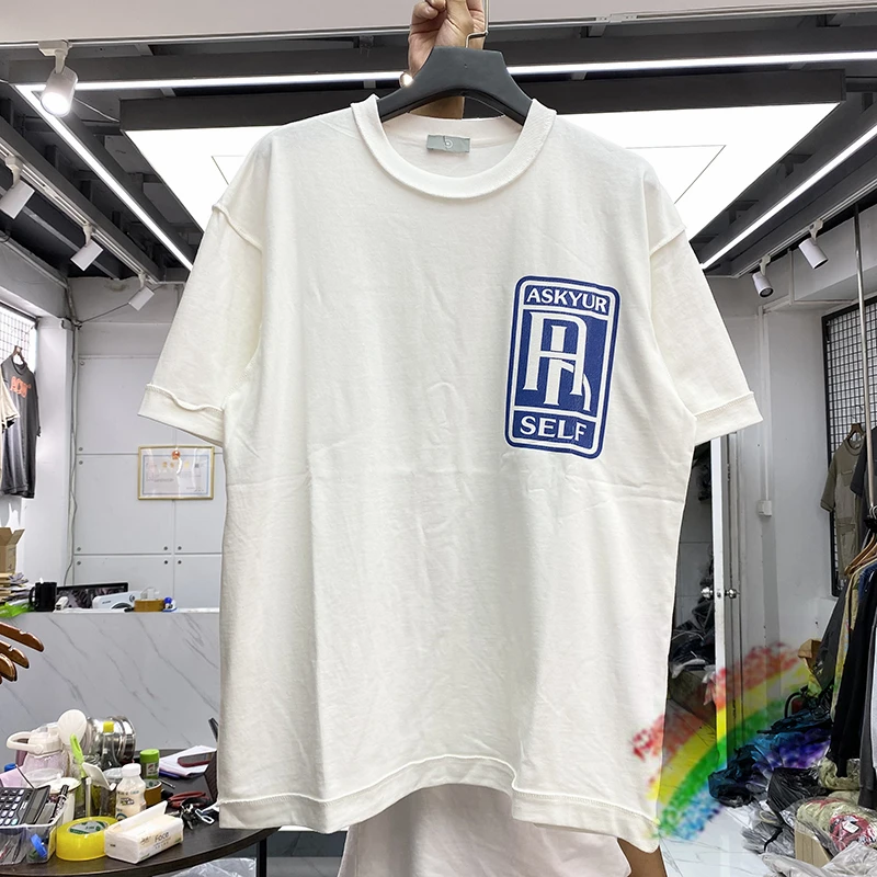 Футболка с принтом слезы Askyurself для мужчин и женщин футболка оверсайз лучшего