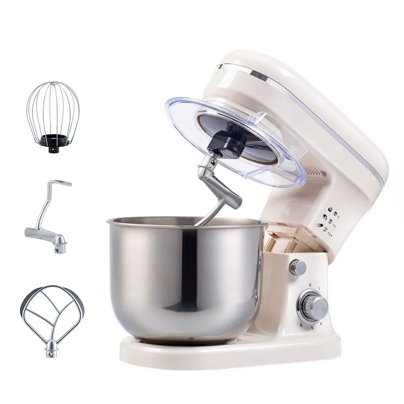 

Electric Stand Food Mixer Processor 4L Egg Beater Batter Cream Whisk Whip Blender Dough Kneading Machine Cake Bake Flour Kneader